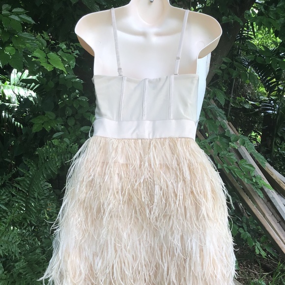 BeBe dress with feathers and studs - Picture 7 of 10